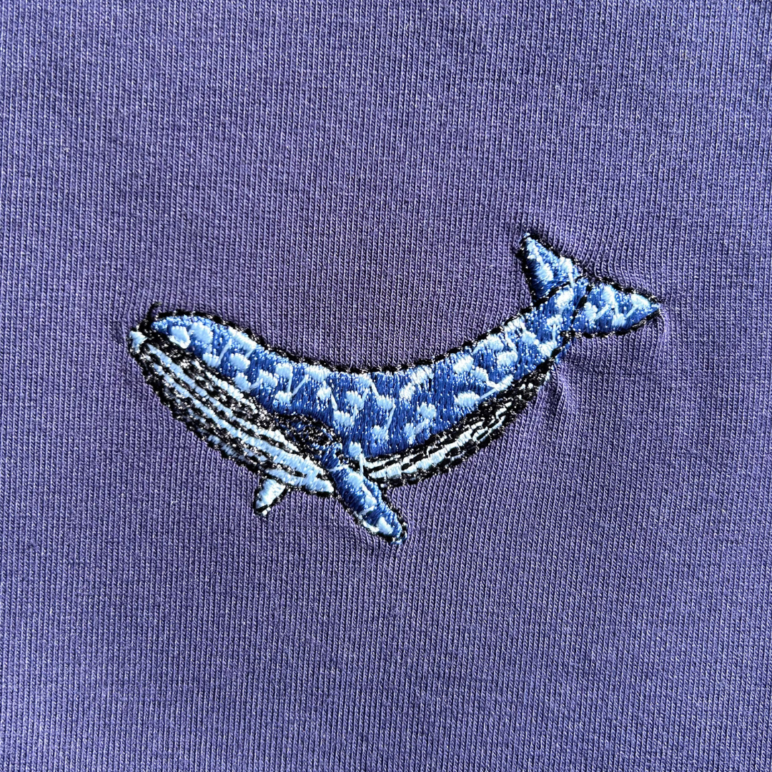 Organic Embroidered Tee