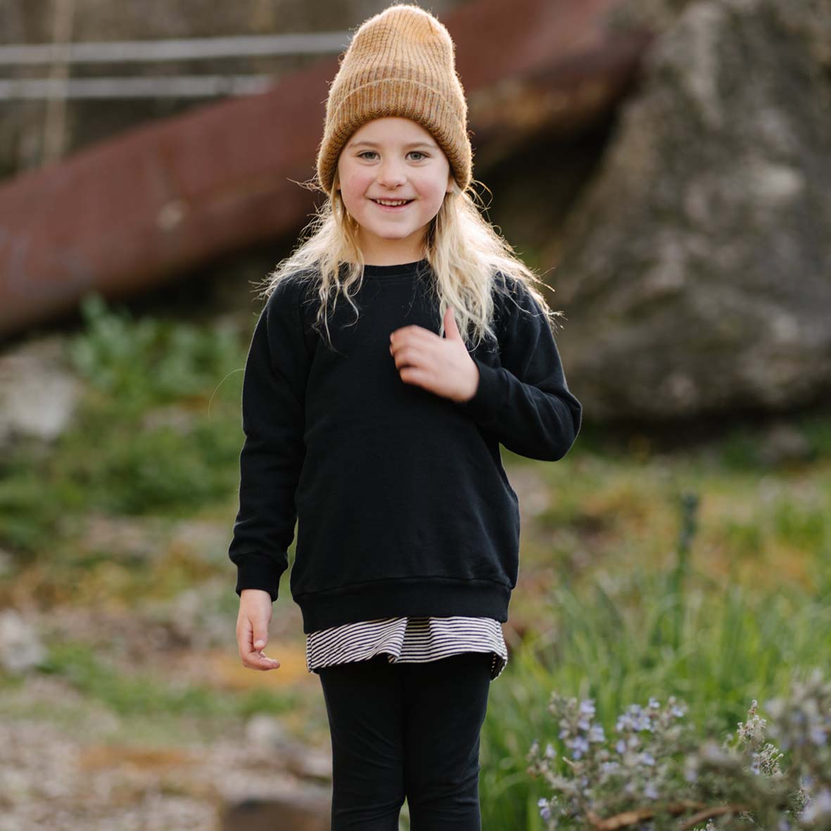 Little 2025 black jumper